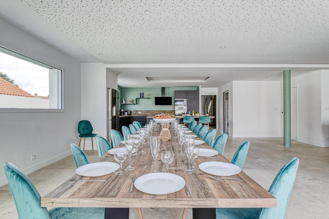 Magnifique Villa Pour Grande Famille A La Barre-De-Monts Luaran gambar